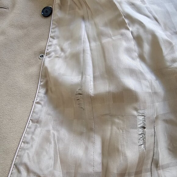 BURBERRY wool-cashmere trench coat - Picture 13 of 13